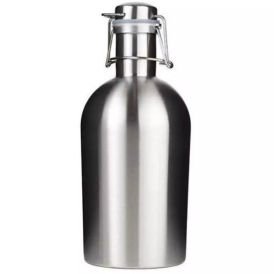 2 Litre Blank Stainless Steel Swing Top Growler Pallet (480 Growlers) - CraftBeer Growlers Ltd - Growler, Stainless Steel Growler - Growlers - Draught Beer - Beer Dispenser Units - Kegs