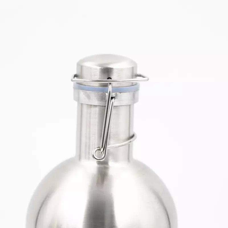 2 Litre Blank Stainless Steel Swing Top Growler Pallet (480 Growlers) - CraftBeer Growlers Ltd - Growler, Stainless Steel Growler - Growlers - Draught Beer - Beer Dispenser Units - Kegs