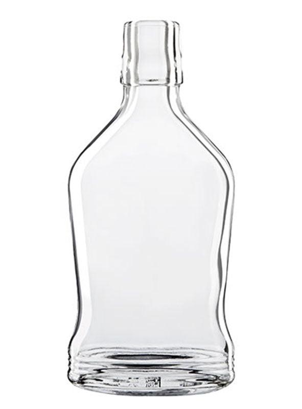 Flachmann 200ml Clear Swingtop - CraftBeer Growlers Ltd -  - Growlers - Draught Beer - Beer Dispenser Units - Kegs