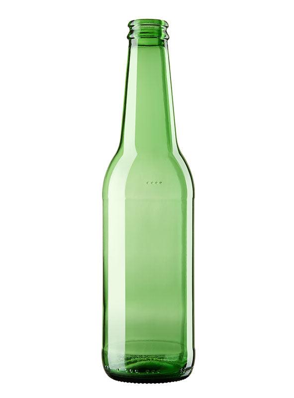 Longneck Pivo 330ml Green Crowncap - CraftBeer Growlers Ltd - - Growlers - Draught Beer - Beer Dispenser Units - Kegs