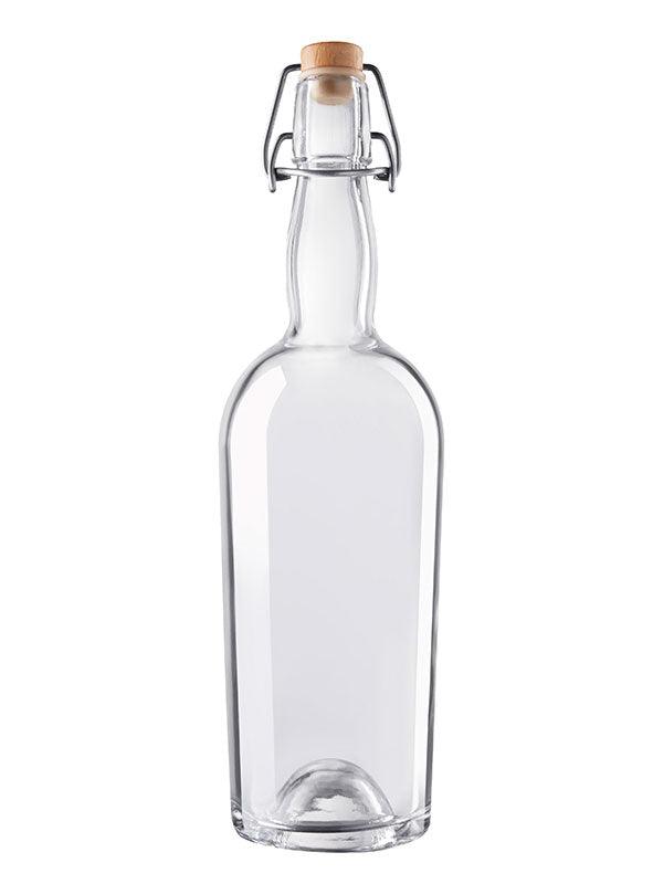 Forty-Six 700ml Clear Swingtop - CraftBeer Growlers Ltd - - Growlers - Draught Beer - Beer Dispenser Units - Kegs