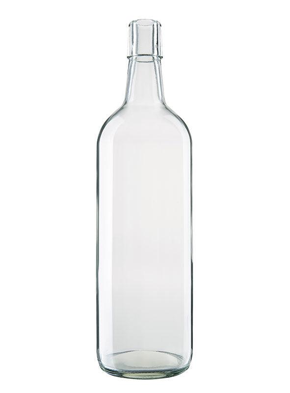 Shortneck 1000ml Clear Swingtop - CraftBeer Growlers Ltd -  - Growlers - Draught Beer - Beer Dispenser Units - Kegs
