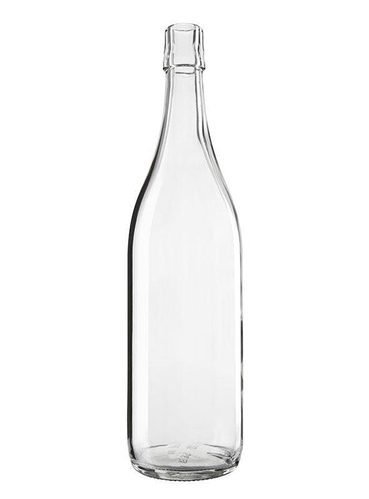 Maurer 1000ml Clear Swingtop - CraftBeer Growlers Ltd -  - Growlers - Draught Beer - Beer Dispenser Units - Kegs
