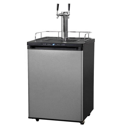2 Beer Tap Glycol Kegerator - CraftBeer Growlers Ltd - 20L Keg Use, 50L Keg Use, Kegerator - Growlers - Draught Beer - Beer Dispenser Units - Kegs