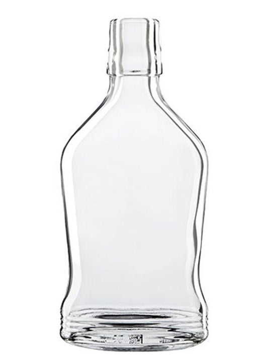 Flachmann 200ml Clear Swingtop - CraftBeer Growlers Ltd -  - Growlers - Draught Beer - Beer Dispenser Units - Kegs