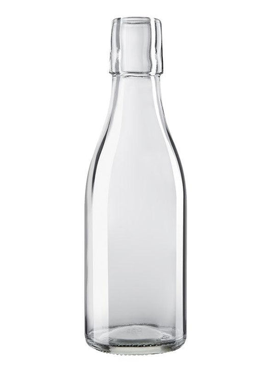 Maurer 250ml Clear Swingtop - CraftBeer Growlers Ltd -  - Growlers - Draught Beer - Beer Dispenser Units - Kegs