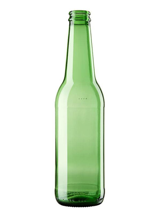 Longneck Pivo 330ml Green Crowncap - CraftBeer Growlers Ltd -  - Growlers - Draught Beer - Beer Dispenser Units - Kegs