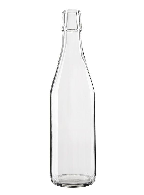 Maurer 500ml Clear Swingtop - CraftBeer Growlers Ltd -  - Growlers - Draught Beer - Beer Dispenser Units - Kegs