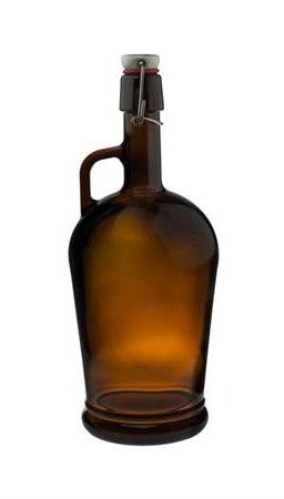 Classico Glass Blank Swingtop Amber 1 Litre Growler Pallet (560 Growlers) - CraftBeer Growlers Ltd - Growler - Growlers - Draught Beer - Beer Dispenser Units - Kegs