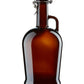 Eterna Glass Blank Swingtop Amber 1 Litre Growler Pallet (560 Growlers) - CraftBeer Growlers Ltd - Growler - Growlers - Draught Beer - Beer Dispenser Units - Kegs
