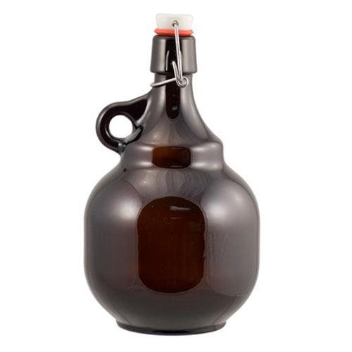 Palla Glass Blank Swingtop Amber 2 Litre Growler Pallet  (294 Growlers)(£9.35 Per Bottle) - CraftBeer Growlers Ltd - Growler - Growlers - Draught Beer - Beer Dispenser Units - Kegs