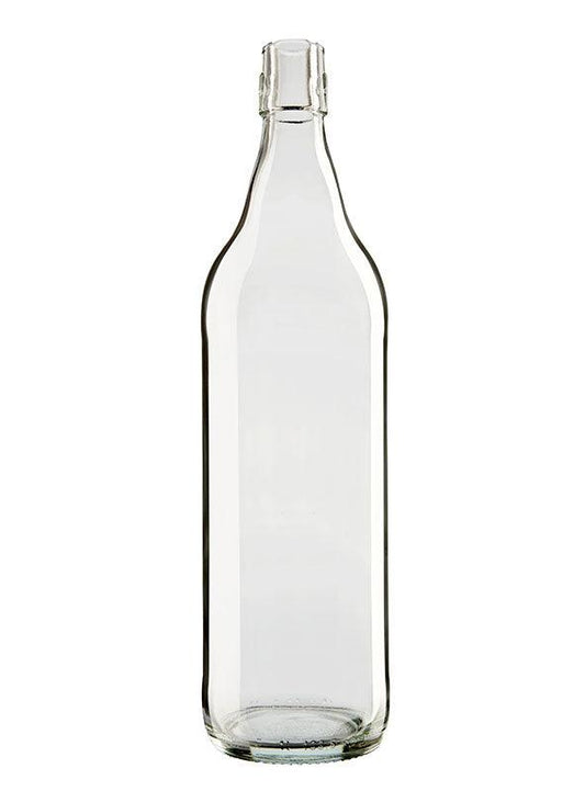 Stubbi 1000ml Clear swingtop - CraftBeer Growlers Ltd -  - Growlers - Draught Beer - Beer Dispenser Units - Kegs